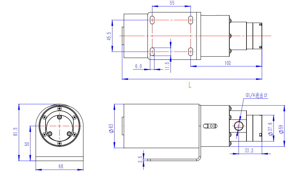Flow pressure curve Flow pressure curve