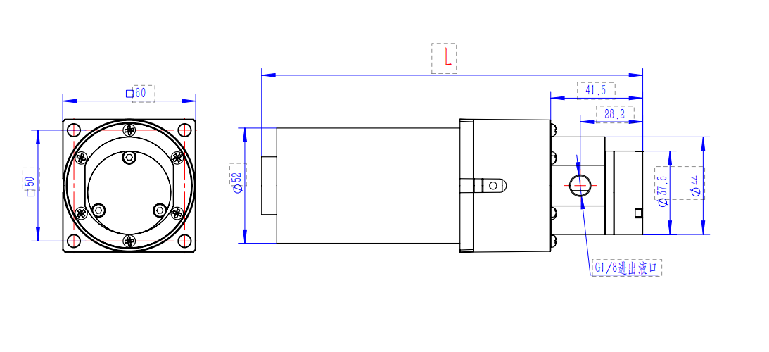 Installation dimensions Installation dimensions